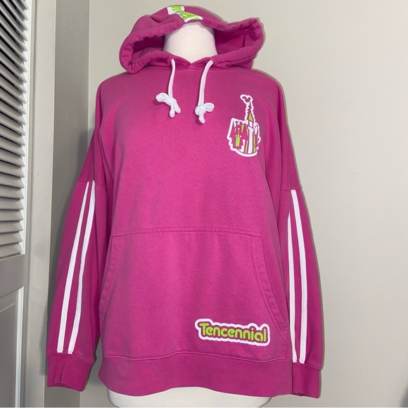 Walt Disney World Vault Collection Tencennial Graphic Pink Hoodie - Picture 1 of 10
